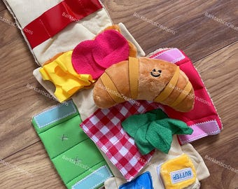 Hondenpicknick Snuffelmat | Interactief verrijkingsspeelgoed voor verveelde honden | Verstoppuzzel traktatie | Cadeau voor hondenliefhebbers | Voedermat voor neuswerk