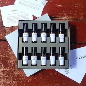 Non Alcohol Indie Perfum Essential Oil Roll-on Blends Big Collection 5ml 10 Peace Horoscop Pesonalized Zodiac Elemen Air Earth Fire Water