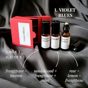Helloween Dark Romance Mystery Set Villain Era Essential Oil Perfum 5ml Enhanced Seduction Self Love Discovery Handblended Perfume Oil