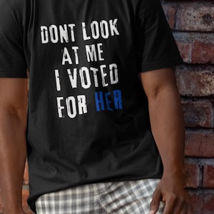Political Statement T-Shirt, Feminist Tee, Election Apparel, Voting Rights Top, Social Justice Clothing
