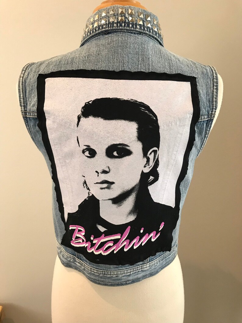 Eleven Bitchin Upcycled Jean Jacket Vest