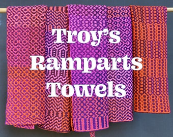 Troy's Ramparts Towels