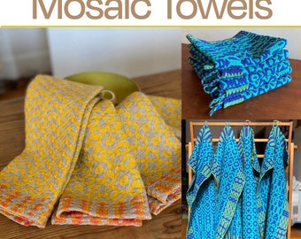 Mosaik handdoek plus patroon PDF