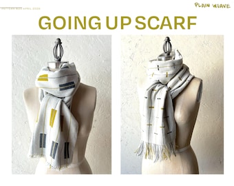 Going Up Cashmere Scarf Pattern