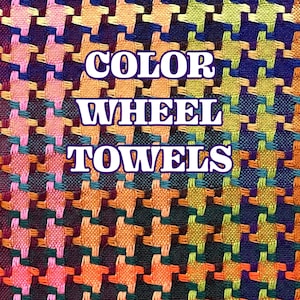 Toalhas com Roda de Cores