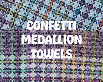 Confetti Medallion Towels