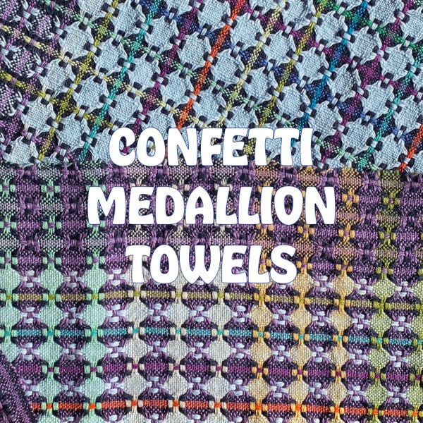 Confetti Medallion Towels