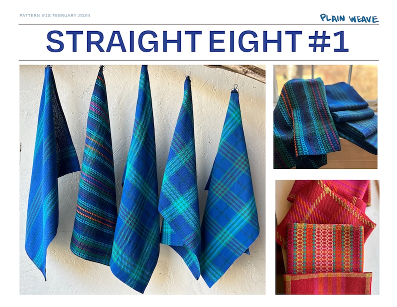 Straight Eight Towels image 1