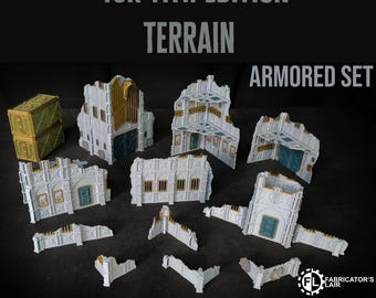 11:e upplagan av krigsspelsterräng - 40 000 fällbar terräng i pansarstil, Grim Dark Ruins