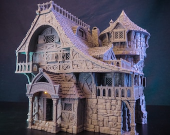 The Tarok Inn Tavern tabletop fantasy wargames 28mm 32mm and roleplaying RPG encounter adventure