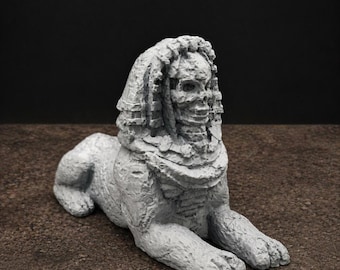 Ancient Desert Sphinx Statue Terrain | Tomb Egyptian Kings Monument for 28mm-32mm RPG  Wargaming Scenery