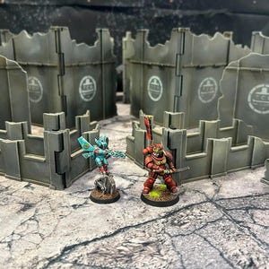 Faltbares Ruined City - Pariah Nexus 40K - WH Tournament Terrain