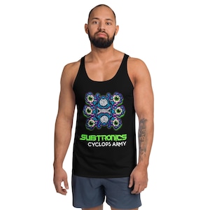 Cyclops Army | Men&#39;s Festival Tank | Rave Wear | Bass Music Merch