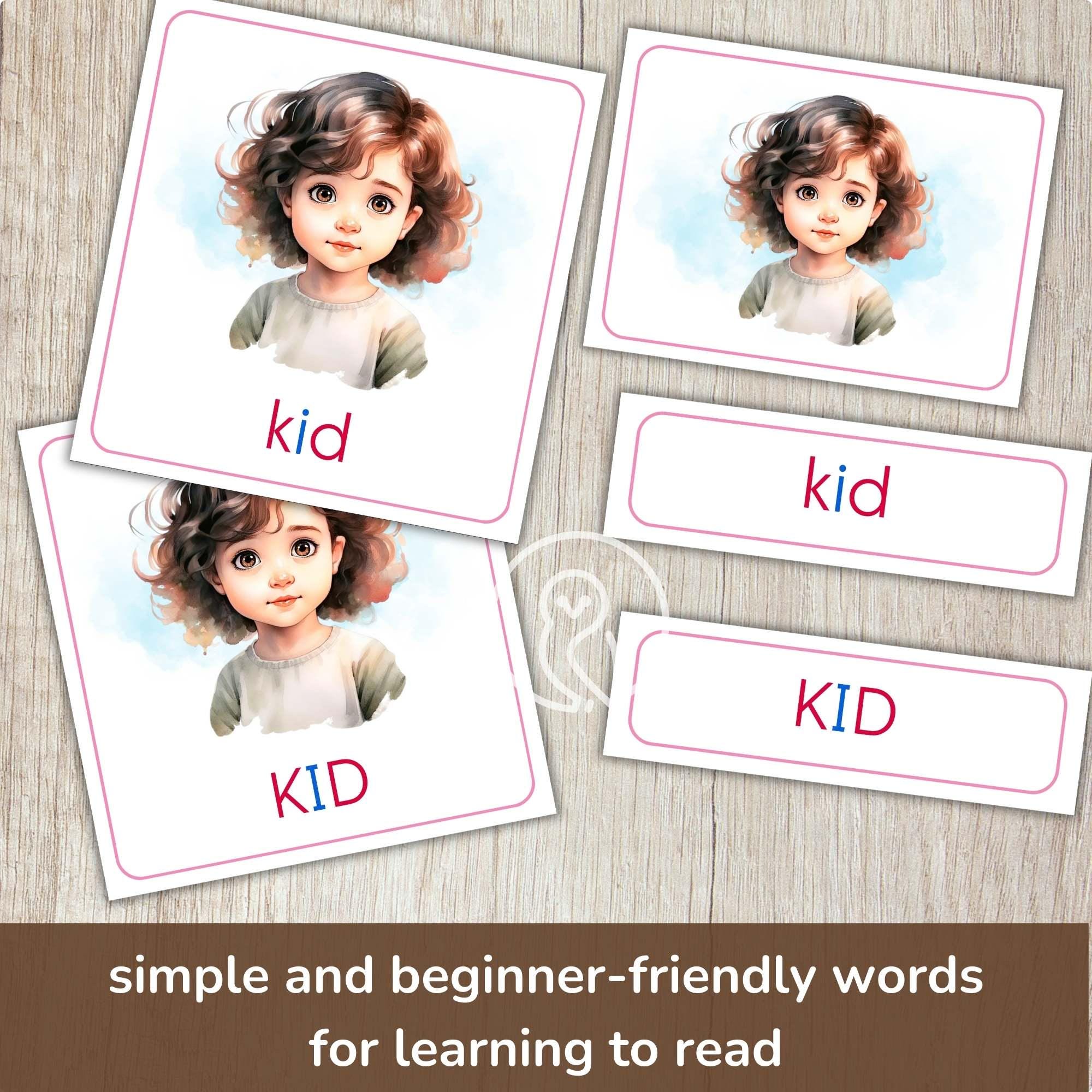 Bundle 75 Words Kindergarten Printable, Homeschool Printable, Preschool ...