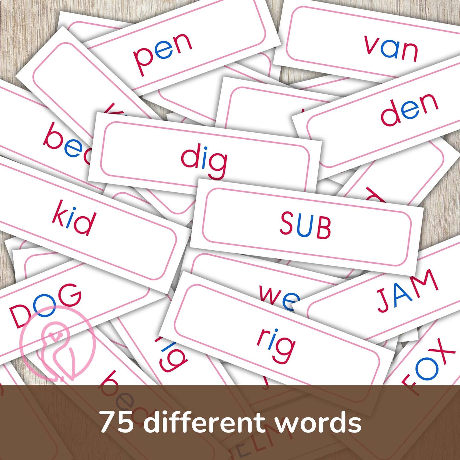Bundle 75 Words Kindergarten Printable, Homeschool Printable, Preschool ...