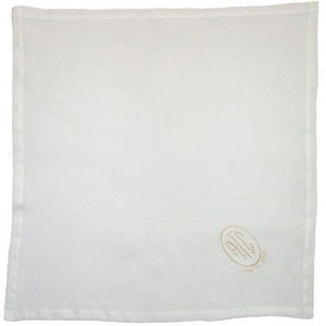 Linen Handkerchief for Men Custom Embroidered and Personalized