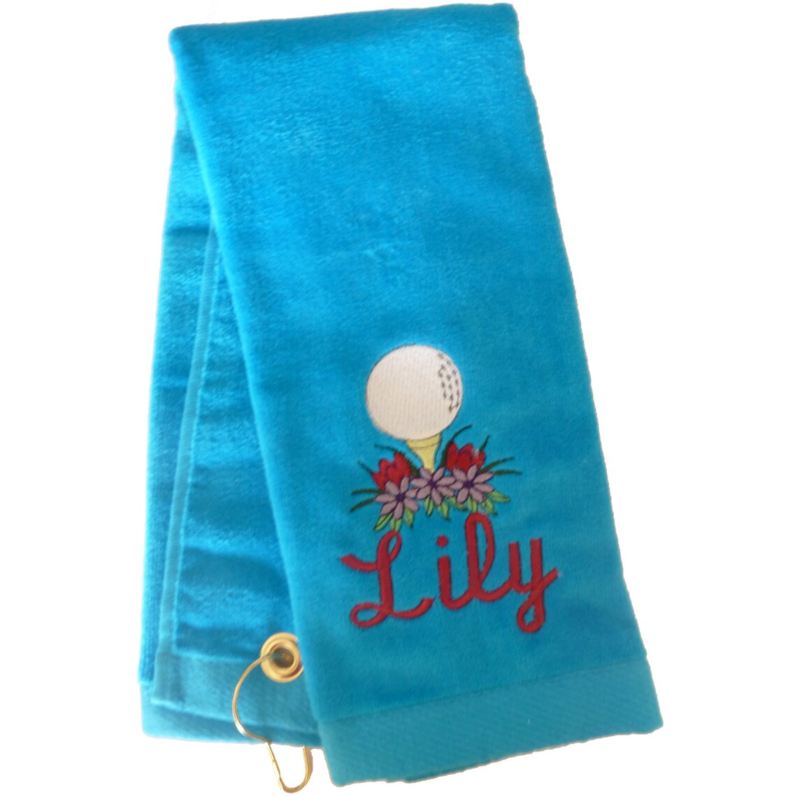 Custom Embroidered Personalized Golf Towel for Her Etsy