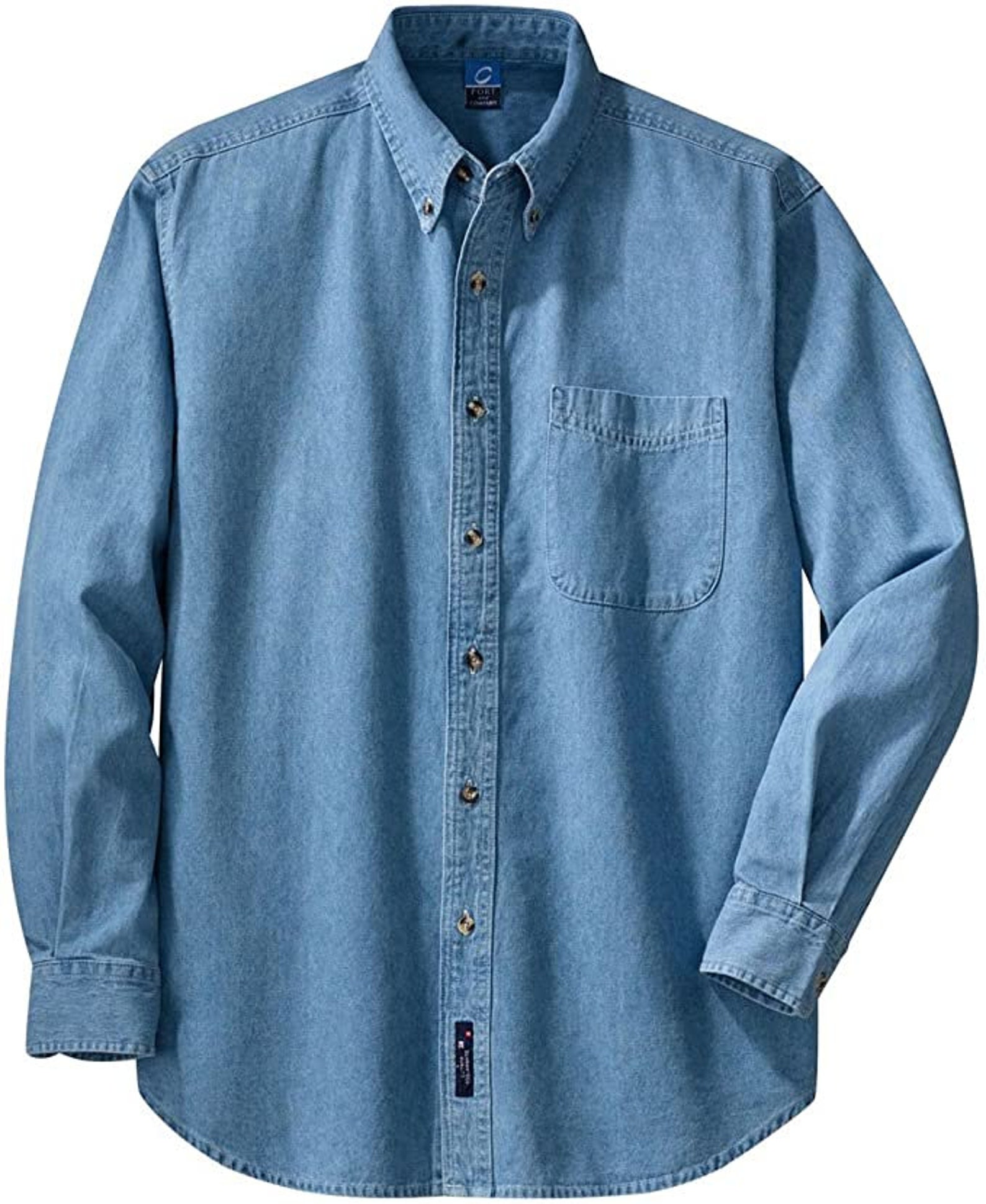 Custom Embroidered Denim Oversized Button Down Shirt Budget Etsy