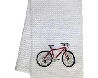 Bicycle Towel Custom Embroidered and Personalized