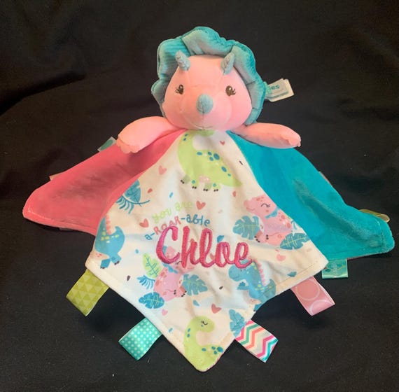 Custom Embroidered Personalized Character TAGGIES Blanket Bunny Dog Owl Hedgehog Lamb Elephant Monkey Fawn Etsy Canada