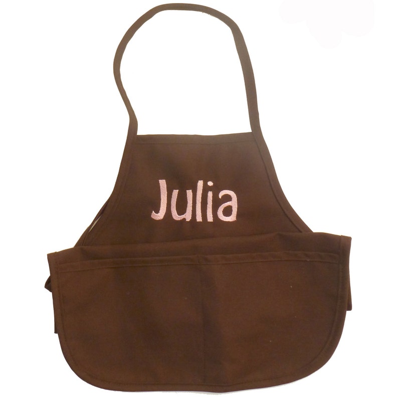 Hunter Child/'s Apron with Name Embroidered Personalized