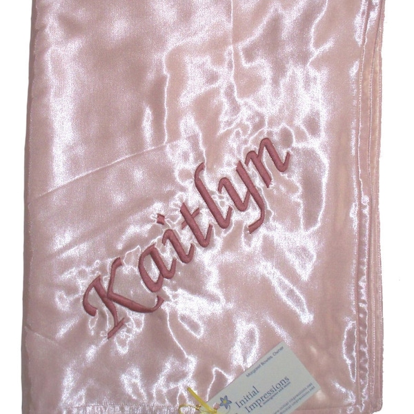 Satin Baby Blanket Etsy