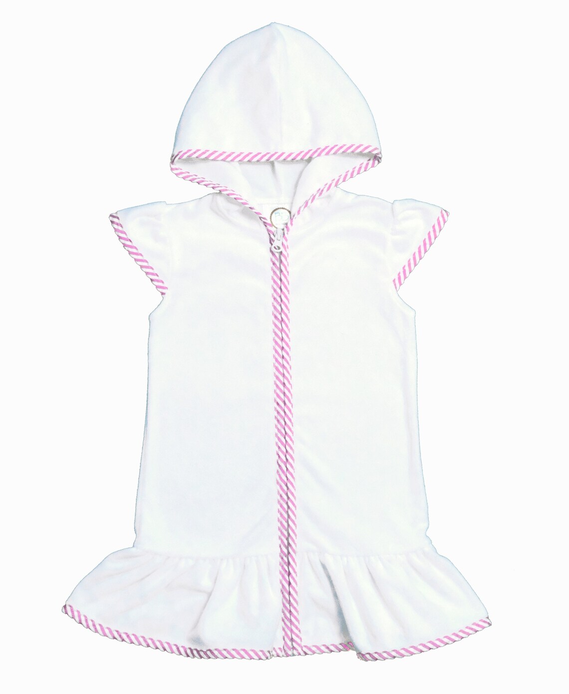 Terry Cloth Swim Coverup Custom Embroidered and Personalized - Etsy