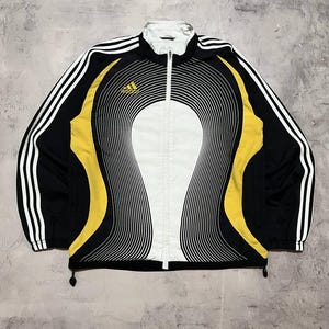 Adidas Vintage 2006 Training Track Jacket Size L Men's Y2K - Etsy