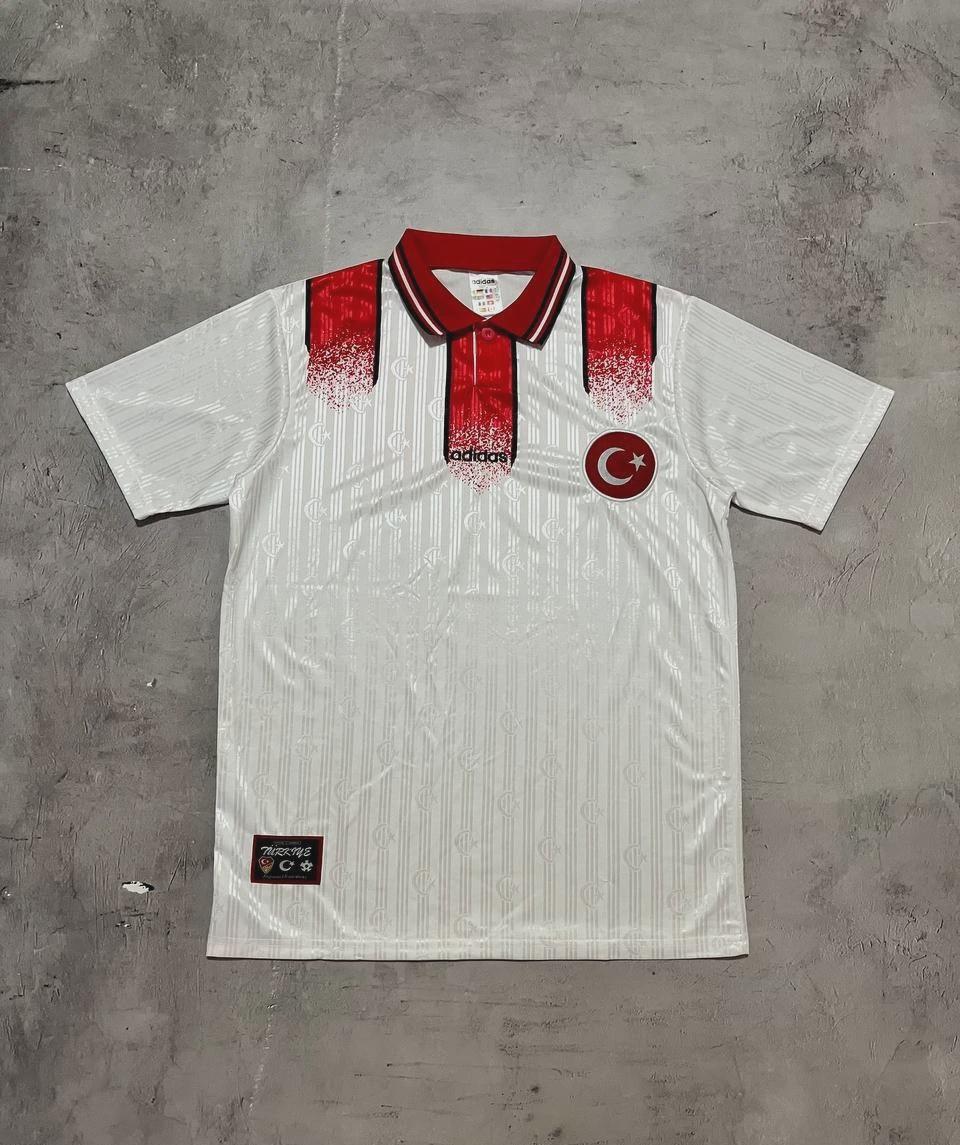 Turkey National Team 1996 Jersey Adidas Vintage Size L Retro