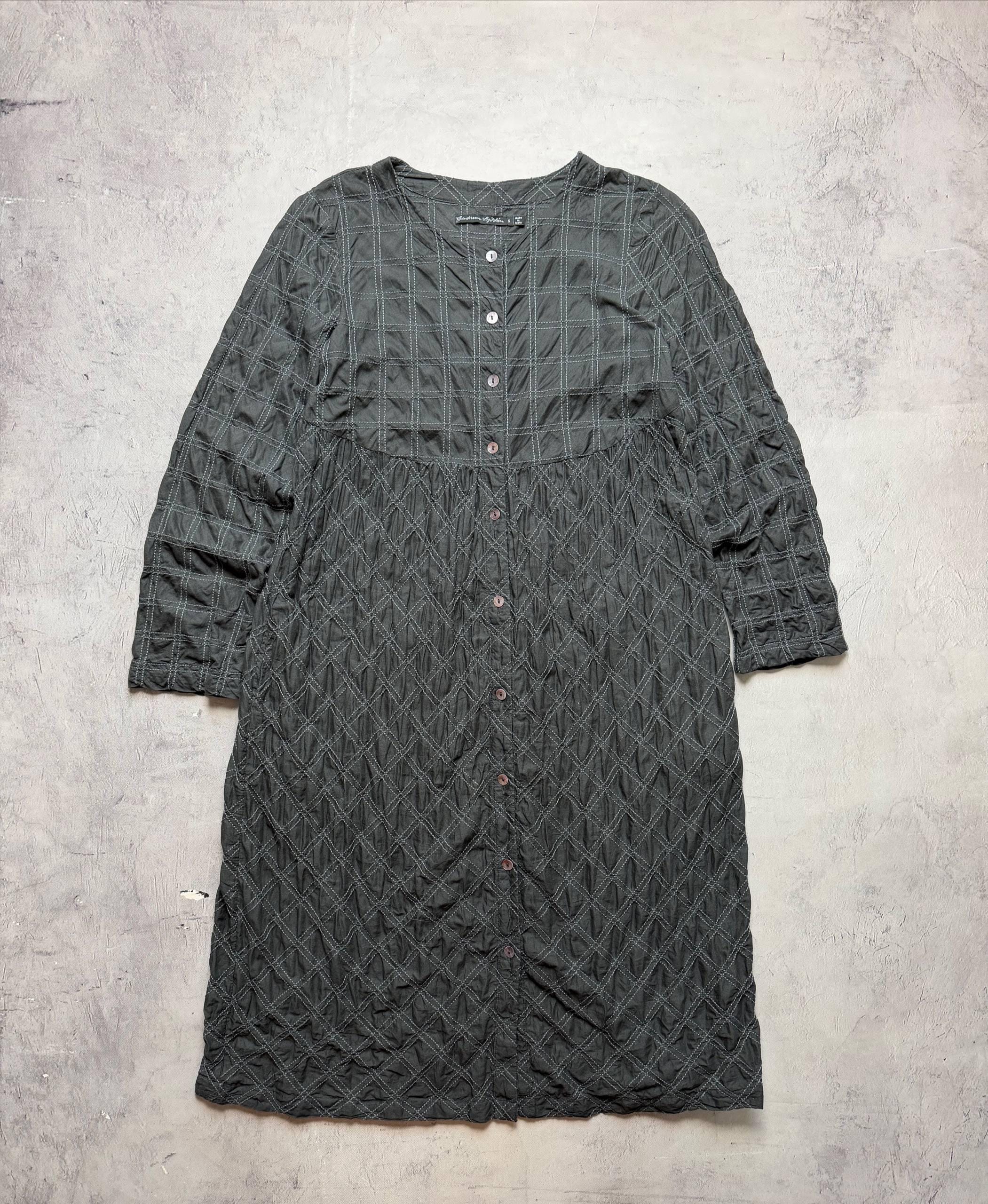 scandinavian embroidered dress Women's Lexi Rib Fit & Flare Dress | Black