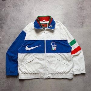 Rare Vintage 90s Nike Italy Track Jacket, 1994-1996 Azzurri
