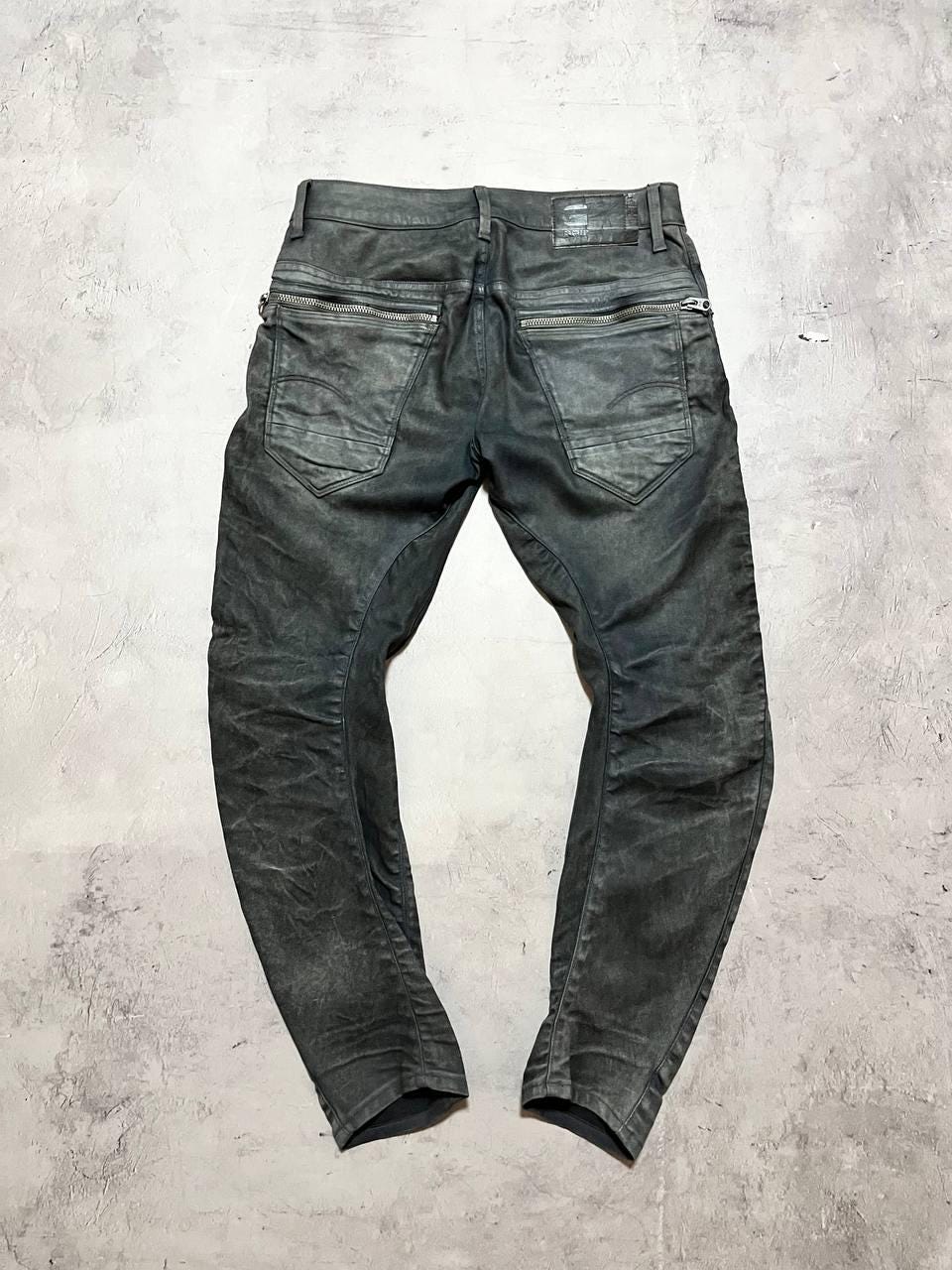 Jean Arc 3D Slim | Bleu foncé | RAW
