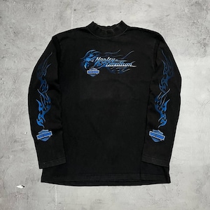 Blue Flame Harley Davidson Shirt - Etsy