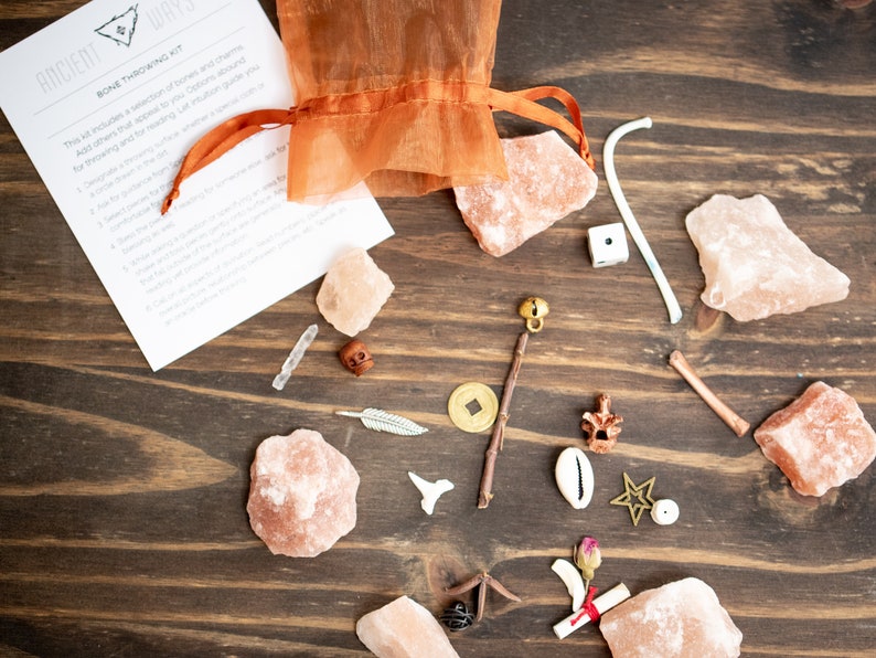 Bone Throwing Kit, Starter Kit for Throwing Bones, 1520 Pieces