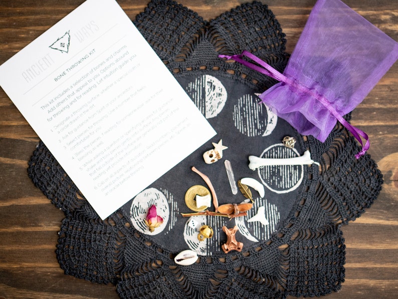 Bone Throwing Kit, Starter Kit for Throwing Bones, 1520 Pieces