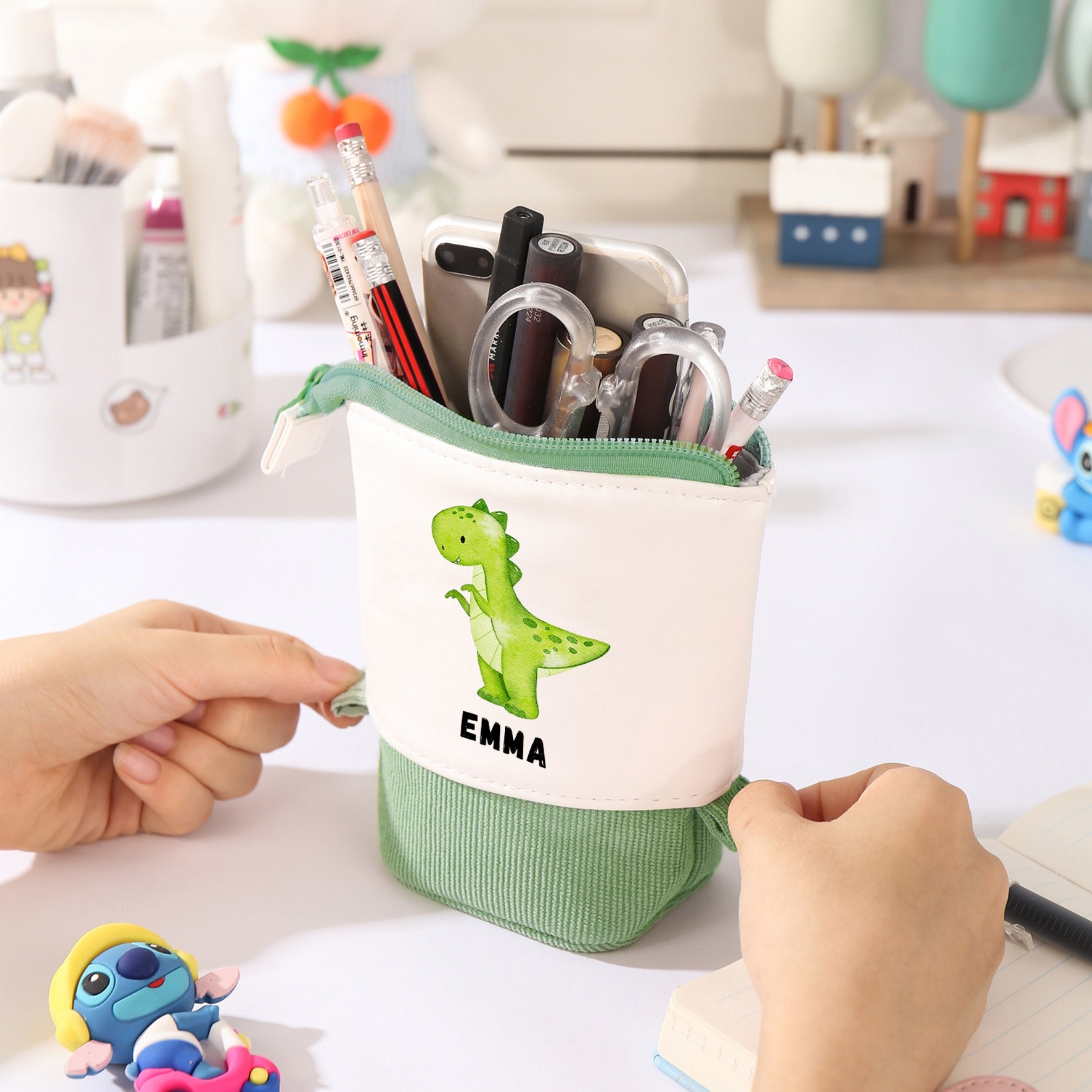 Personalized Pencil Case - Kids Pencil Case - Back to School Pencil Case - Personalized Rainbow Pencil Case - Kids Gift - Cute Pencil Case
