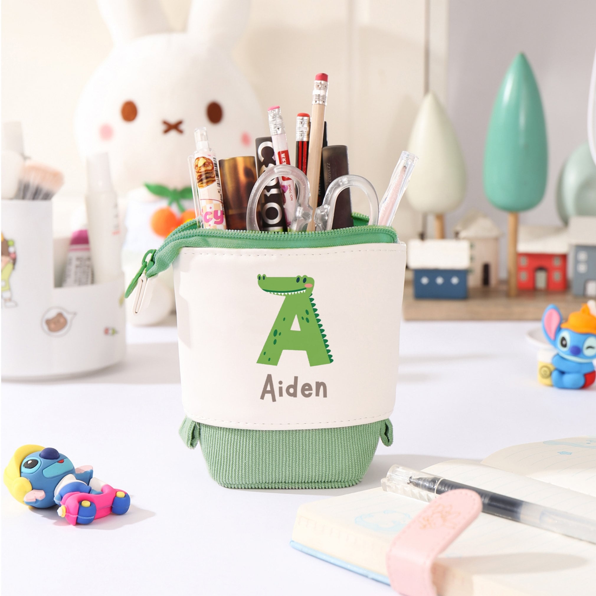 Personalized Pencil Case - Kids Pencil Case - Back to School Pencil Case - Personalized Rainbow Pencil Case - Kids Gift - Cute Pencil Case