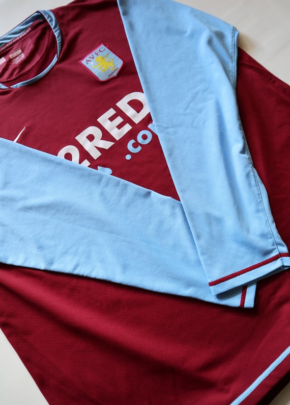 Aston Villa AVFC 2007/2008 home football shirt so… - image 4