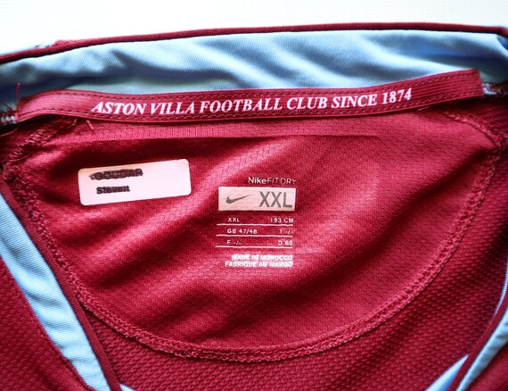 Aston Villa AVFC 2007/2008 home football shirt so… - image 5