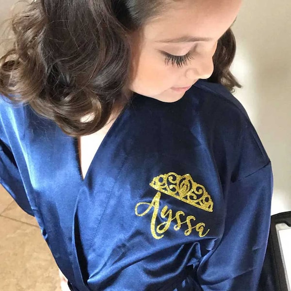 Personalized Pageant Robe - Pageant Robe - Pageant Robe for Kids - Pageant Competition Robe - Robe for Pageant Competition - Kids Gift
