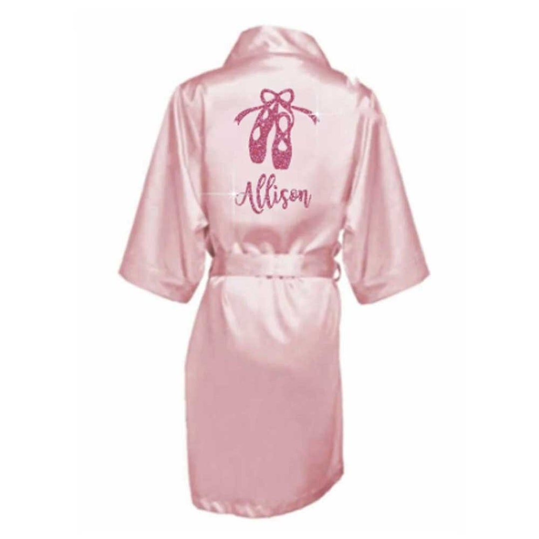 Dance Robe - Ballet Dancer Robe - Satin Robe for Kids - Dancer Robe ...