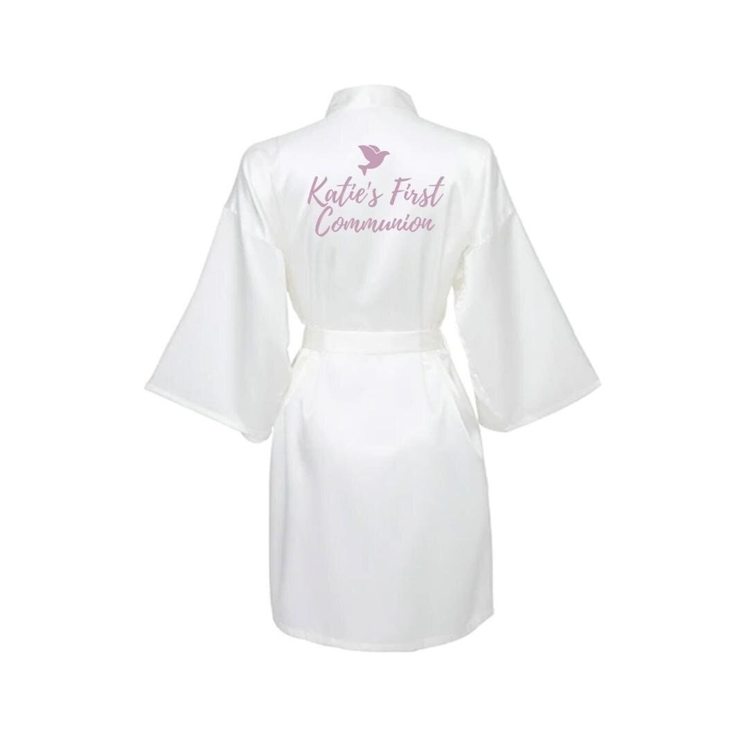 Lightweight Communion Robe Communion Robe, First Communion Robe, First Communion Robe, First Holy ...