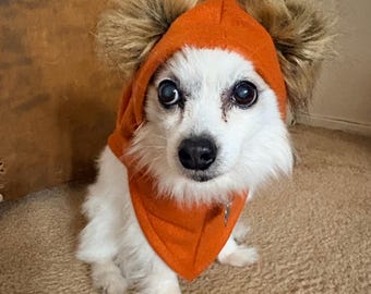 Capucha de Ewok para bebé, gato o perro pequeño