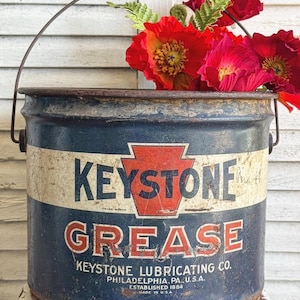 Vintage Grease Can - Etsy