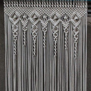 Macramégordijn, macramé-huwelijksdecoratie, boho-huisdecor, bohogordijn, bruiloftachtergrond, macramé hangend, speciaal dagcadeau