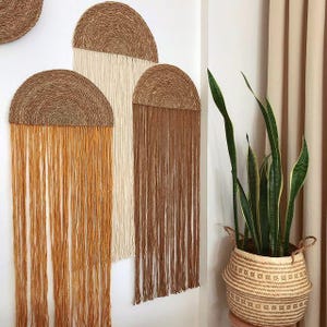 Macramé-muurdecor, macramé-huwelijksdecoratie, boho-huisdecor, boho-decor, bruiloftsachtergrond, macramé hangend, speciaal dagcadeau