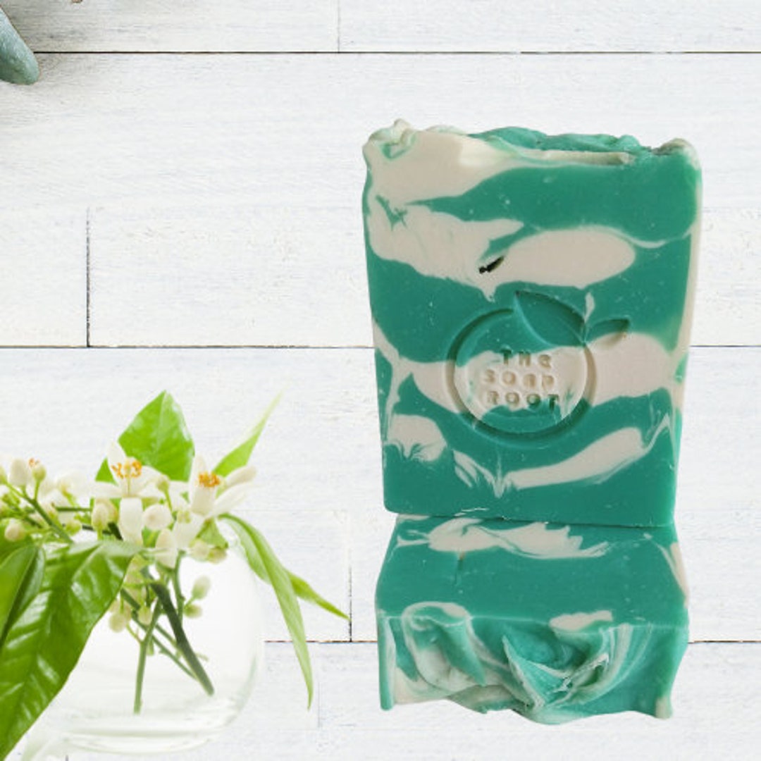 Eucalyptus and Lemongrass Cold Process Soap, Essential Oil Soap, Face ...