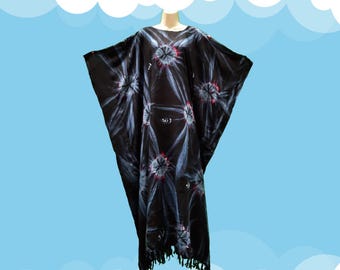 Handmade Starburst Batik Kaftan - Flowy Summer Dress