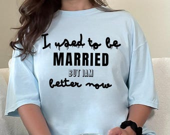 Funny Divorce Era Shirt, Fresh Start Gift for Divorced Woman, Sarcastic Humor Tee for Best Friend, Empowering Breakup Recovery, Gildan 5000®