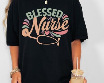 Custom Nurse Shirt Gildan 5000® RN Gift for Nurse Graduation, Personalized Nursing Student Tee, Nurse Week Shirt Gift Idea